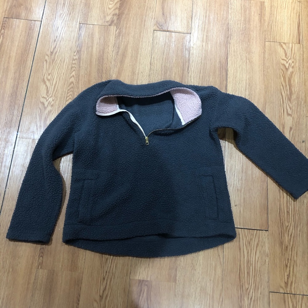 Fuzzy Quarter Zip